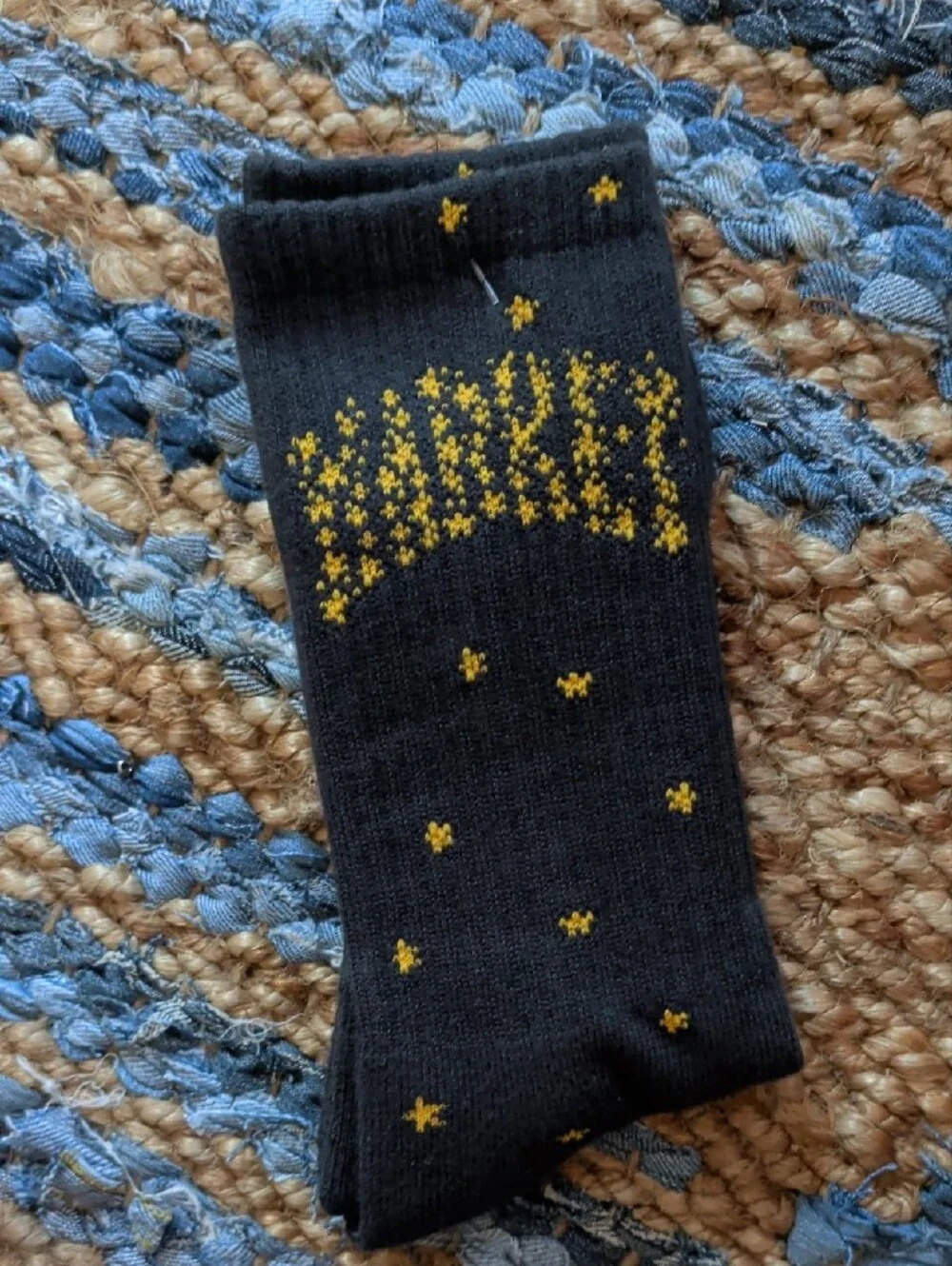 Market Studios 5 Pairs Men's Assorted Crew Socks